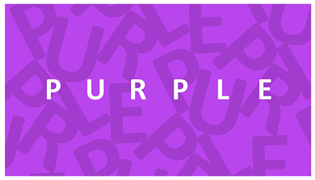 purple